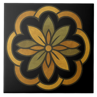 Elegante Bloemendecoratie Tegeltje