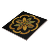 Elegante Bloemendecoratie Tegeltje (Zijkant)