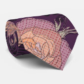 Elegante bloemendeken – knusse botanische throw stropdas (Opgerold)