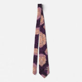 Elegante bloemendeken – knusse botanische throw stropdas (Achterkant)