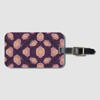 Elegante Bloemendeken – Knusse Botanische Worp  Bagagelabel