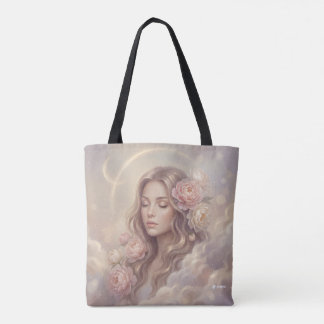 Elegante Bloemendessin Tas