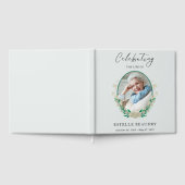 Elegante bloemendodenfeest viering van het leven F Gastenboek (Volledig)
