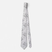 Elegante bloemendoodle stropdas (Voorkant)