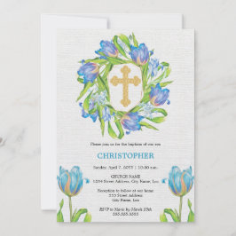 Elegante bloemendoop kaart