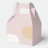 Elegante bloemendoos voor huwelijksfeestje bedankdoosjes (Achterkant)