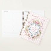 Elegante bloemendouche Crest | Trouwen Planner (Display)