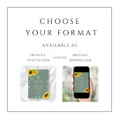 Elegante bloemeneucalyptus eerste communie kaart