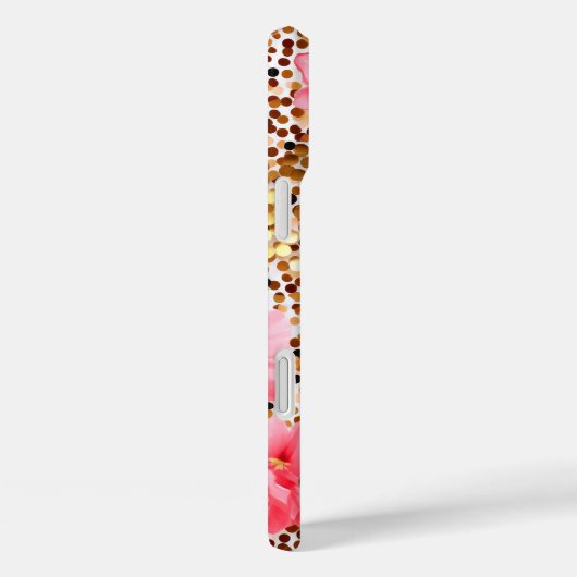 Elegante bloemengelukzaligheid Case-Mate iPhone case (Achterkant / Rechts)