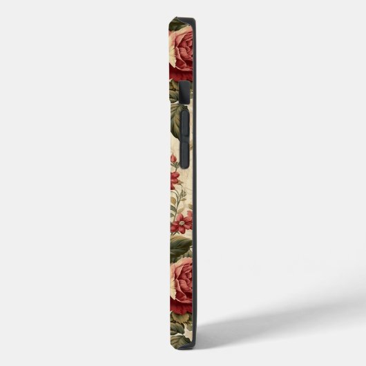 Elegante  bloemenivoor achtergrond Case-Mate iPhone case (Achterkant / Links)