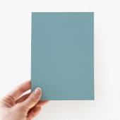 Elegante bloemenjongen foto doop folie uitnodiging