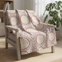 Elegante bloemenkrans Aangepaste monogram Ronde