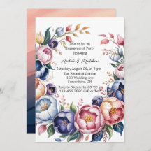 Elegante bloemenkrans voor verlovingsfeest