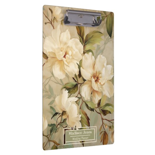 Elegante bloemenkunst  klembord (Rechts)