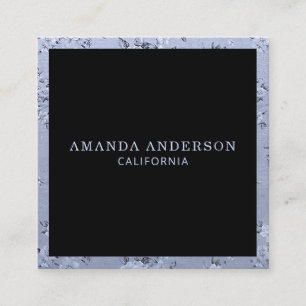 Elegante bloemenlavendel VISITEKAARTJE