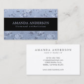 Elegante  bloemenlavendel | VISITEKAARTJE (Voorkant / Achterkant)