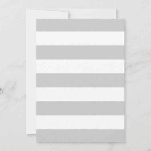 Elegante bloemenmeisje babyshower uitnodiging (Achterkant)