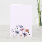 Elegante bloemenmoeder Spaans Happy Mothers Day Ka Bedankkaart (Achterkant)