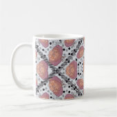 Elegante bloemenmok koffiemok (Links)