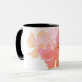 "Elegante bloemenmok Mok (Voorkant links)