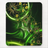 Elegante BloemenMousepad Muismat (Voorkant)