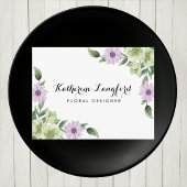 Elegante Bloemenpost Kaart |  Sjabloon