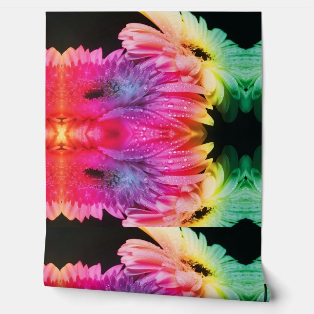 Elegante bloemenprint behang - Chic & tijdloos (Afrollen)