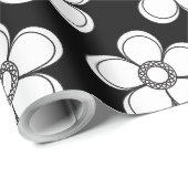 Elegante bloemenprint | botanisch ontwerp cadeaupapier (Rol Hoek)