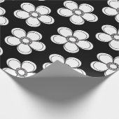 Elegante bloemenprint | botanisch ontwerp cadeaupapier (Hoek)