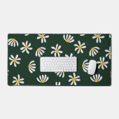 Elegante bloemenprint | Botanische kunst aan de mu Bureaumat (Keyboard & Muis)