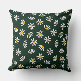 Elegante bloemenprint | Botanische kunst aan de mu Kussen