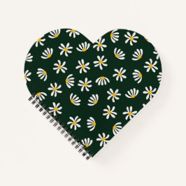 Elegante bloemenprint | Botanische kunst aan de mu Notitieboek