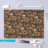  Elegante Bloemenschedel Tissuepapier (Craft)