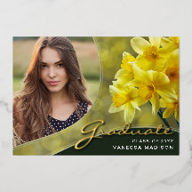 Elegante bloemenschrift | Moderne foto afstudeerka