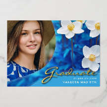 Elegante bloemenschrift | Moderne foto afstudeerka