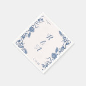 Elegante Bloemenservetten Servet (Hoek)