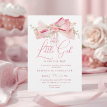 Elegante bloemensier kinderfeestje baby shower