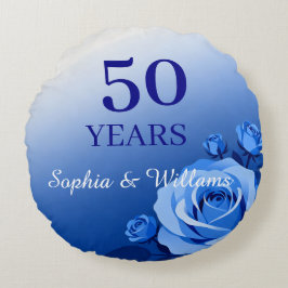 Elegante bloemensouvenir – Persoonlijke romantiek Rond Kussen
