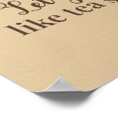 Elegante Bloementheepot Poster - Laat dankbaarheid (Hoek)