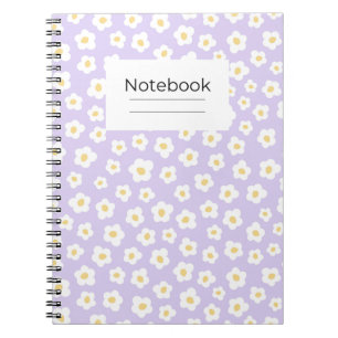 Elegante bloemenvibes notitieboek