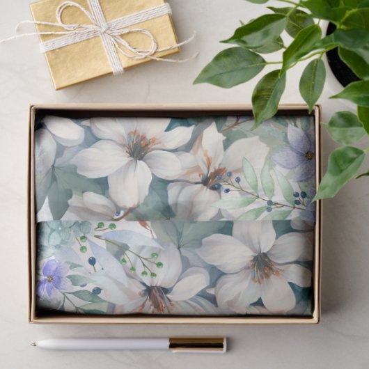 Elegante Bloemenvlinders Decoupage Tissue Paper Tissuepapier (Geschenk)