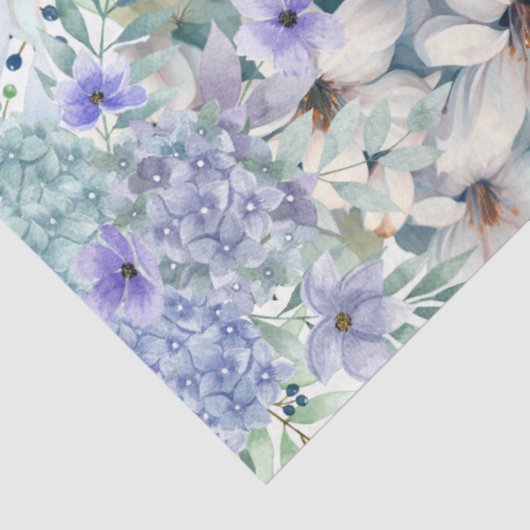 Elegante Bloemenvlinders Decoupage Tissue Paper Tissuepapier (Detail)