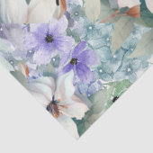 Elegante Bloemenvlinders Decoupage Tissuepapier (Detail)