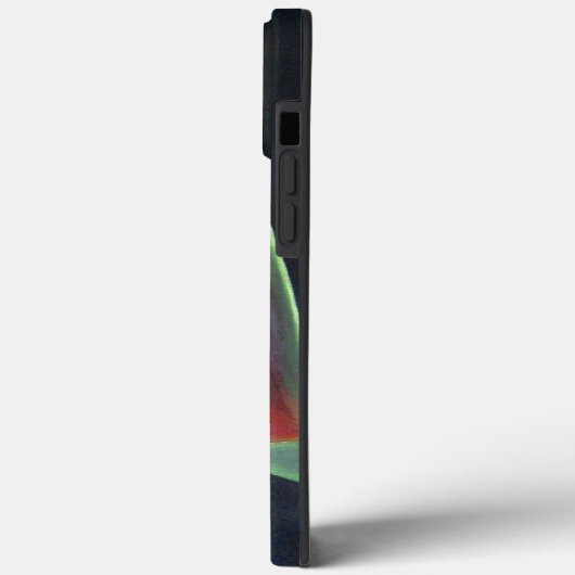 Elegante bloemenvogel van het paradijs naamschrift Case-Mate iPhone case (Achterkant / Links)