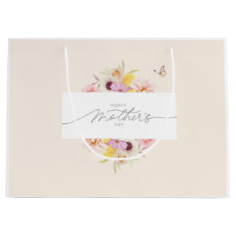 Elegante bloemenzak voor Moederdag Groot Cadeauzakje