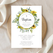 Elegante bloemenzonnebloemkrans kaart