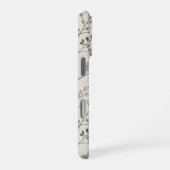 Elegante Bloemetuin Reverie Moderne Botanische iPhone Hoesje (Rechterkant)