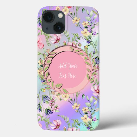 Elegante bloemframe: voor elke gelegenheid Case-Mate iPhone case (Achterkant)