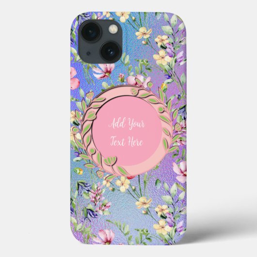 Elegante bloemframe: voor elke gelegenheid Case-Mate iPhone case (Achterkant)