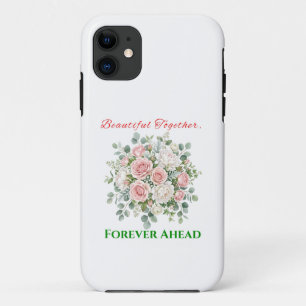 Elegante bloemhuwelijkshorloge Case-Mate iPhone case